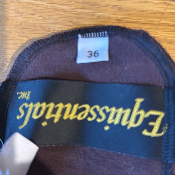 💗🐴BROWN FULL SEAT RIDING PANTS - HEAVY WEIGHT - EQUISSENTIALS, INC 36🐴💗 - Picture 6 of 11